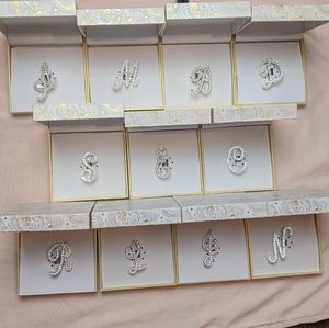 Charter Club Initial Letter Pin